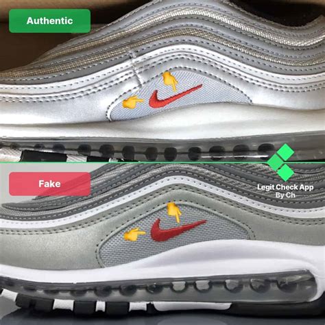 how to spot fake nike air max 97|how to legit check tns.